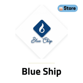 blue ship logo supplier
