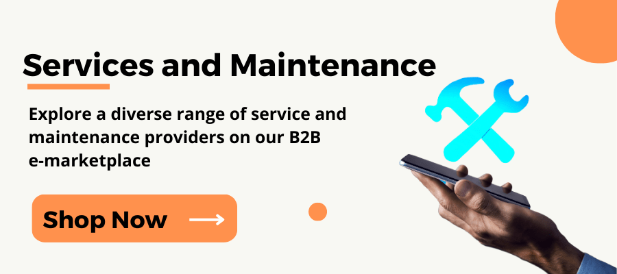 services and maintenance categorie